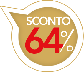 SCONTO 64%