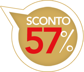 SCONTO 57%