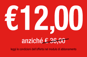 € 12,00 anzichè € 36,00