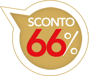 SCONTO 66%
